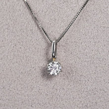 画像をギャラリービューアに読み込む, IF Dカラー 3EX ダイヤプラチナペンダント