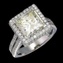 画像をギャラリービューアに読み込む, ラボグロウンダイヤモンド プリンセスカット D/VS1