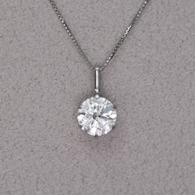 画像をギャラリービューアに読み込む, IF Dカラー 3EX ダイヤプラチナペンダント