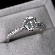 画像をギャラリービューアに読み込む, <SI2クラス/Kカラー>ダイヤモンド リング