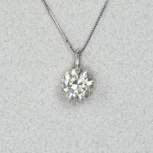 画像をギャラリービューアに読み込む, <SI2クラス/Kカラー>2ctダイヤペンダント