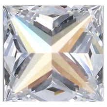 画像をギャラリービューアに読み込む, ラボグロウンダイヤモンド プリンセスカット D/VS1